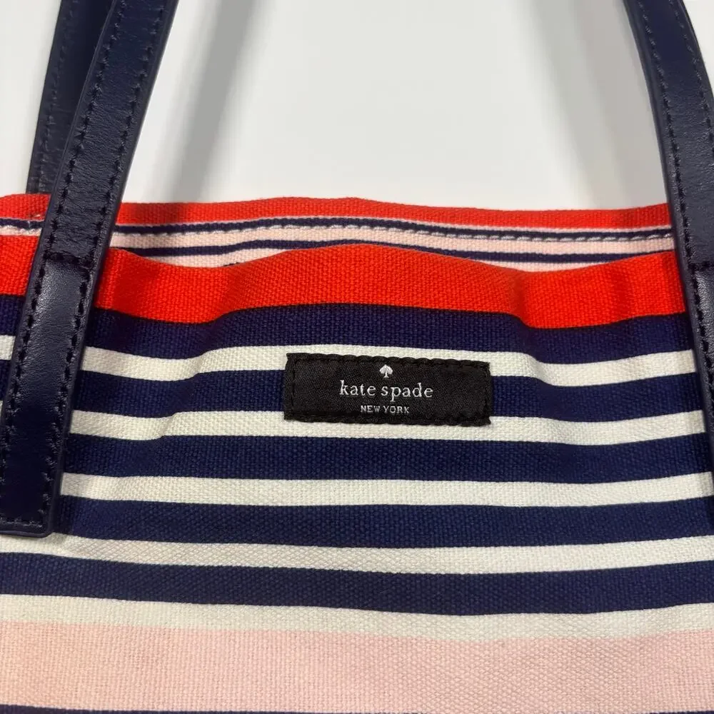 Kate Spade Striped Tote Bag